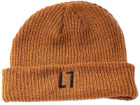 ALL IN Sign Beanie brown
