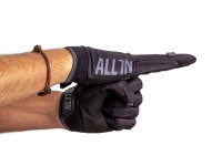 ALL IN Black Line Dealer Gloves Kids M