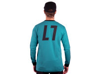 ALL IN Pushing The Limits Longsleeve turquoise/black