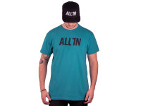 ALL IN Logo T-Shirt turquoise L